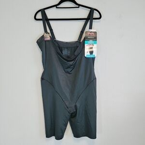 Maidenform Body Shaper Open Bust Wear-Your-Own-Bra Firm Control Shapewear Sz 2XL